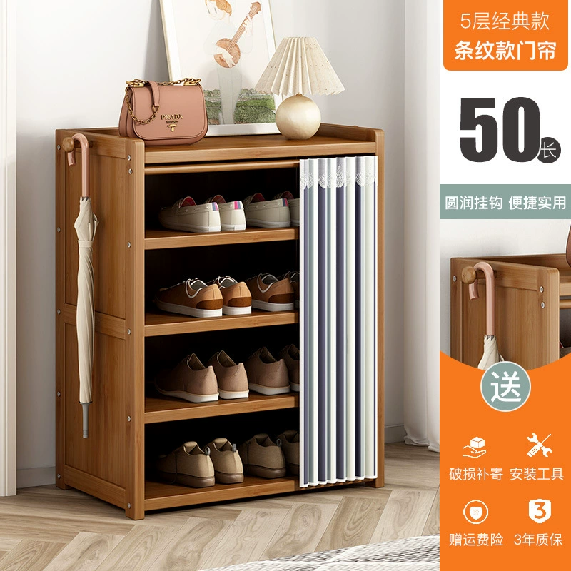 Shoe Cabinet Shelf Rack Solid Wood Multi-tier Shoe Rack — jewelry box wholesale pick on JewelKeep