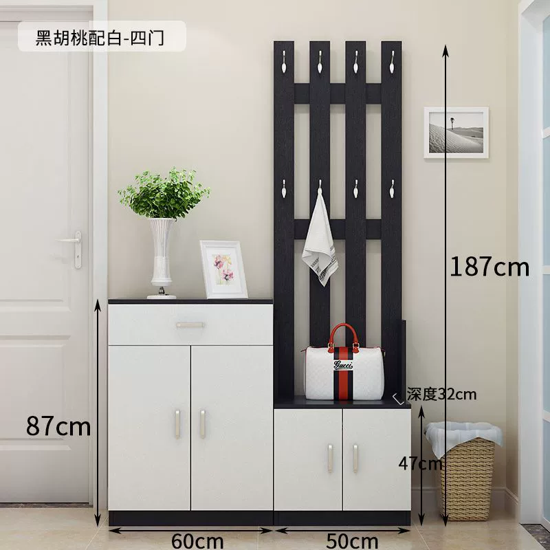 Garment Rack Freestanding Shoe Cabinet Wardrobe Hanger — jewelry box wholesale pick on JewelKeep