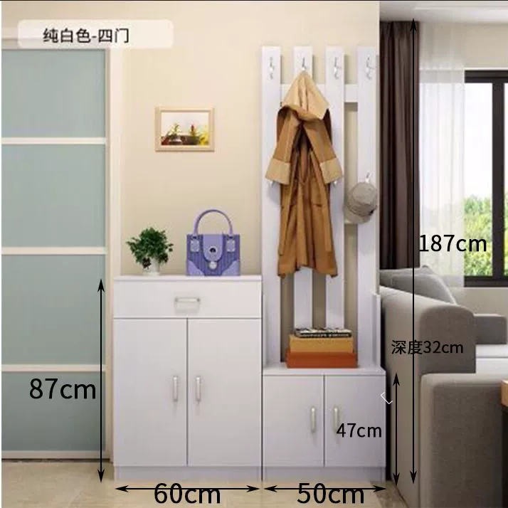 Garment Rack Freestanding Shoe Cabinet Wardrobe Hanger — jewelry box wholesale pick on JewelKeep