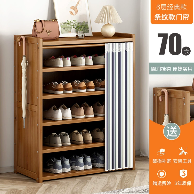 Shoe Cabinet Shelf Rack Solid Wood Multi-tier Shoe Rack — jewelry box wholesale pick on JewelKeep
