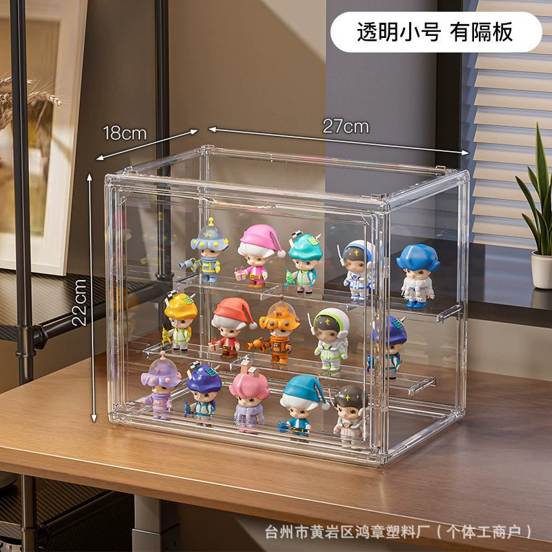 Wall-mounted Storage Box Shelf Rack Acrylic Clear — jewelry box wholesale pick on JewelKeep