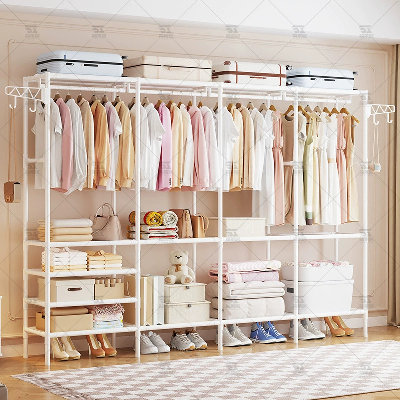 Garment Rack Multi-tier Wardrobe Simple Indoor — jewelry box wholesale pick on JewelKeep