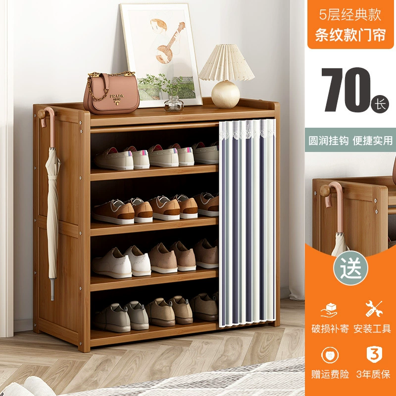Shoe Cabinet Shelf Rack Solid Wood Multi-tier Shoe Rack — jewelry box wholesale pick on JewelKeep