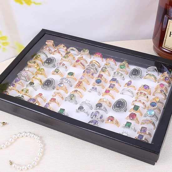 Earring Ring Jewelry Lidded — jewelry box wholesale pick on JewelKeep