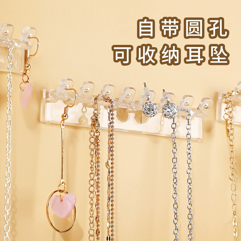 Earring Display Rack Wall-mounted Over-door Hook Rack — jewelry box wholesale pick on JewelKeep