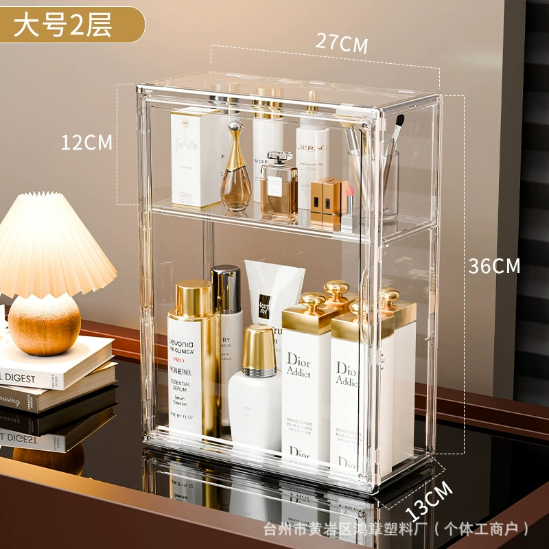 Wall-mounted Storage Box Shelf Rack Acrylic Clear — jewelry box wholesale pick on JewelKeep