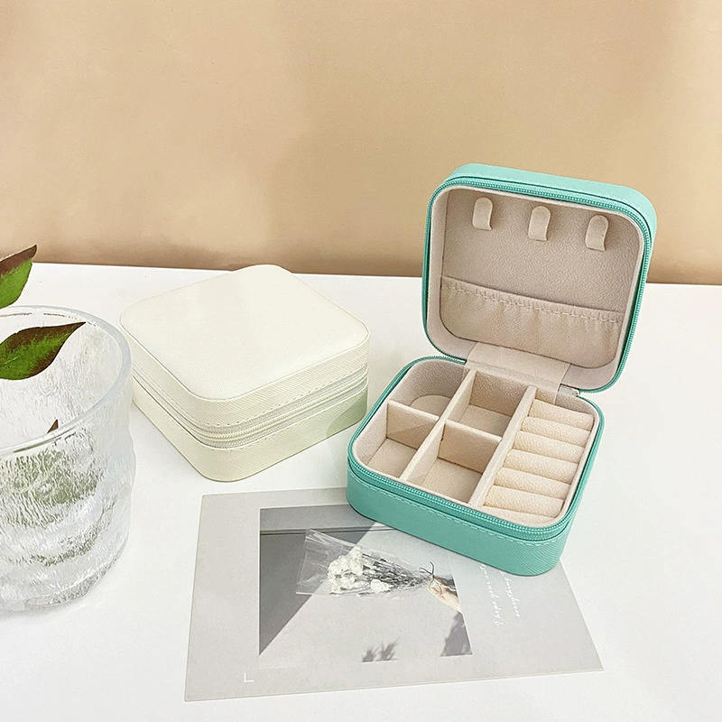 Travel Ring Necklace Storage Box Portable — jewelry box wholesale pick on JewelKeep