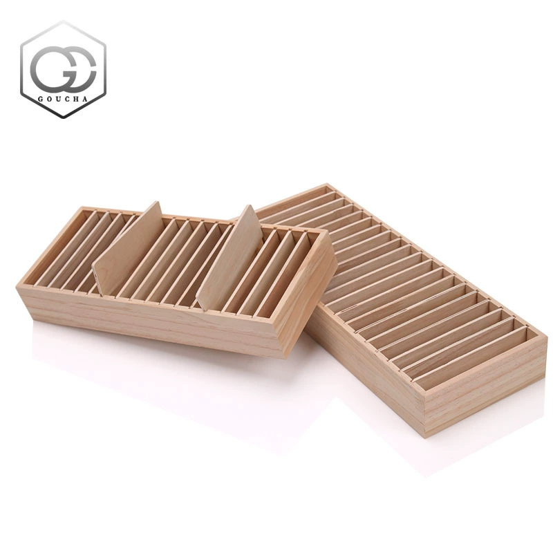 Display Rack Storage Box Solid Wood — jewelry box wholesale pick on JewelKeep