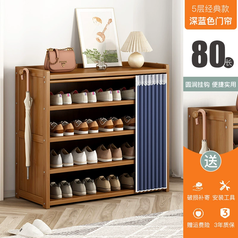 Shoe Cabinet Shelf Rack Solid Wood Multi-tier Shoe Rack — jewelry box wholesale pick on JewelKeep