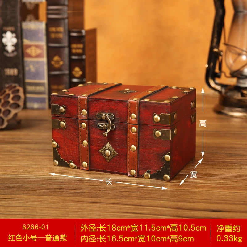 Storage Box Large Wood Vintage — jewelry box wholesale pick on JewelKeep