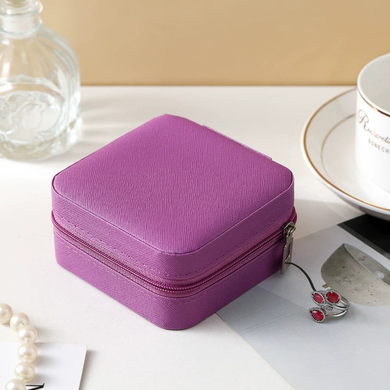 Jewelry Box Travel Storage Box Portable Leather — jewelry box wholesale pick on JewelKeep