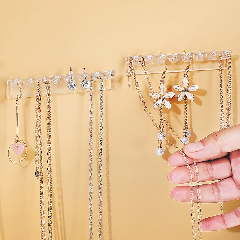 Earring Display Rack Wall-mounted Over-door Hook Rack — jewelry box wholesale pick on JewelKeep