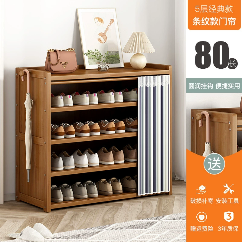 Shoe Cabinet Shelf Rack Solid Wood Multi-tier Shoe Rack — jewelry box wholesale pick on JewelKeep